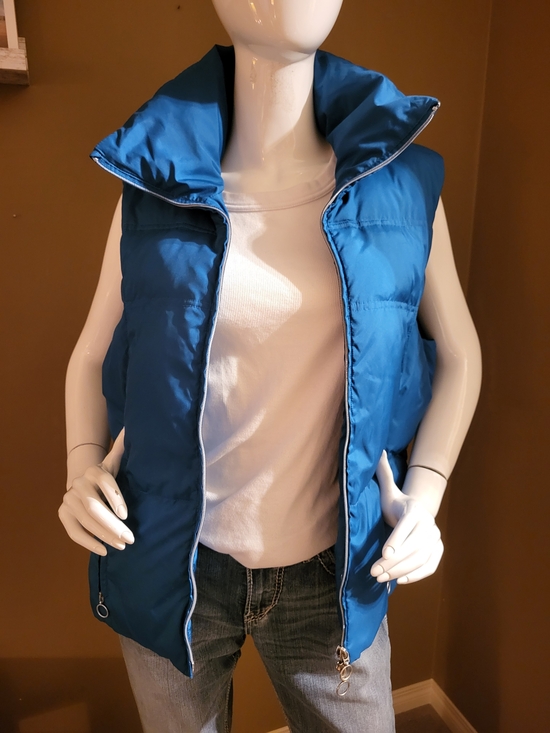 Ricki's Jackets & Blazers - Ricki's Blue Quilted Puffer Vest